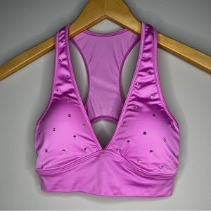 Hot Pink Bedazzled Pro Dance / Pro Cheer Audition Top